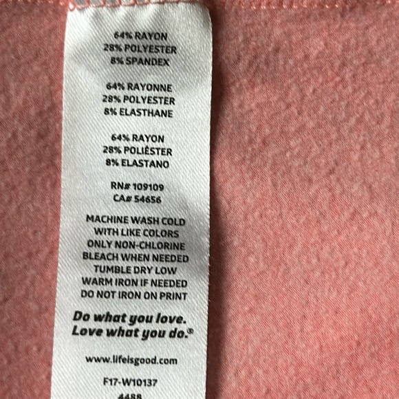 Womens Life Is Good Size XXL Hooded Beach Cover Up - Picture 8 of 9